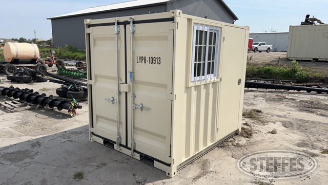 Portable container shed
